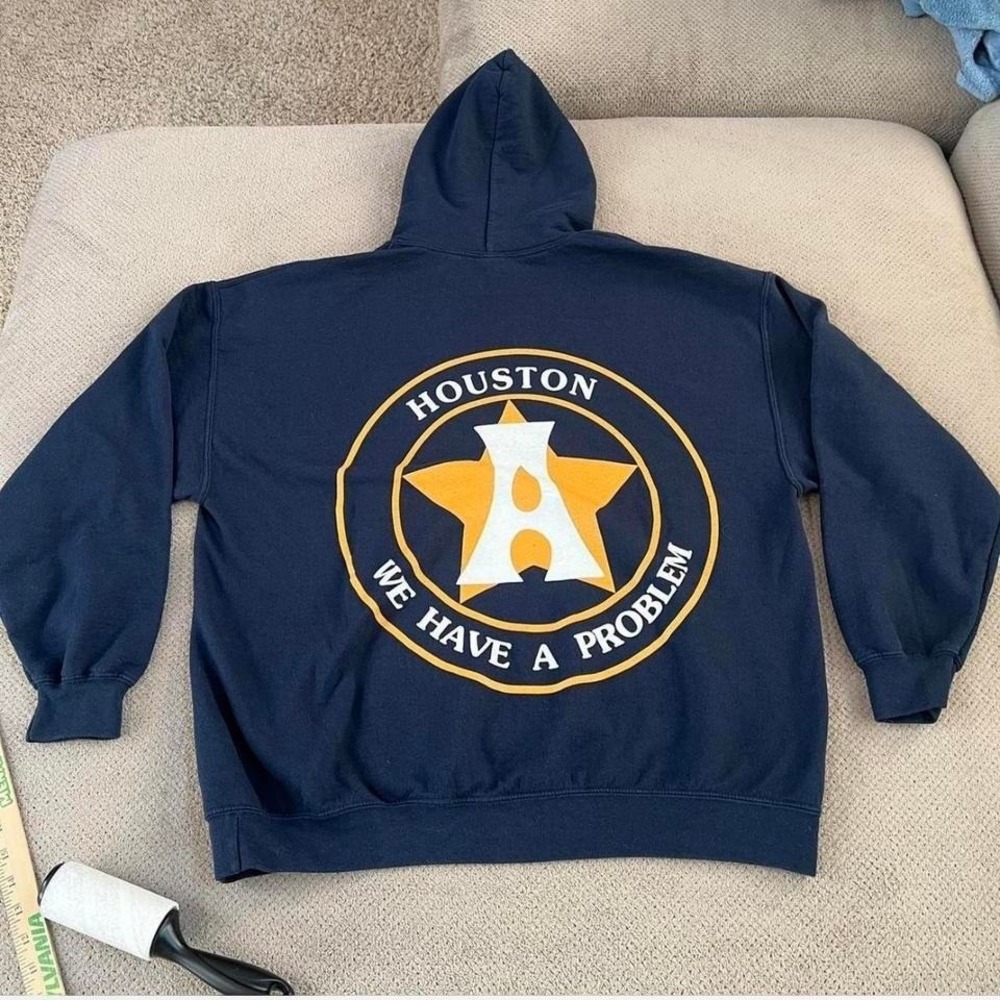 Travis Scott astroworld Houston we have a problem‎ hoodie  Size large